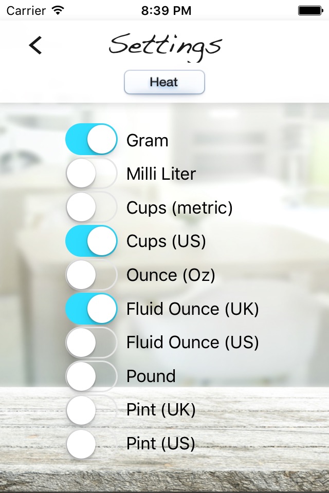 Bake to Measure: Converter for cooking and baking screenshot 3