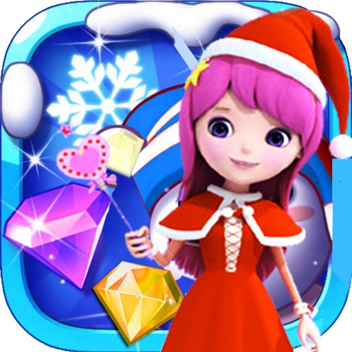 Christmas Pop － Match Jewels Dash Witch Holiday Games iOS App