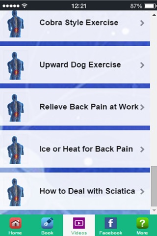 Back Pain Relief - Learn How to Treat and Ease Back Pain screenshot 2