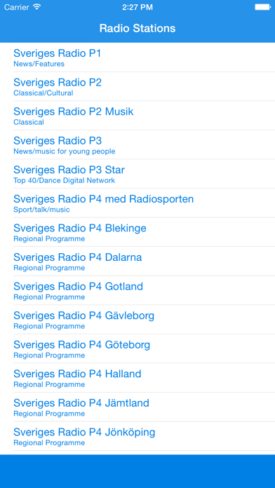 Radio Sverige FM - Streaming and listen to live online music, news show and  swedish charts musik from sweden | App Price Drops