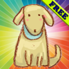 Coloring Book for Toddlers: Dogs ! Color your favorite Puppy coloring pages - FREE app