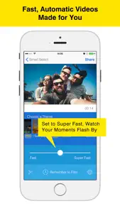 VideoSlam - Instant Video Compilations from your Videos and Photos screenshot #2 for iPhone