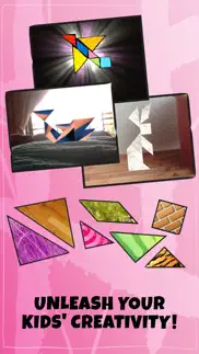kids doodle & discover: alphabet, endless tangrams iphone screenshot 3