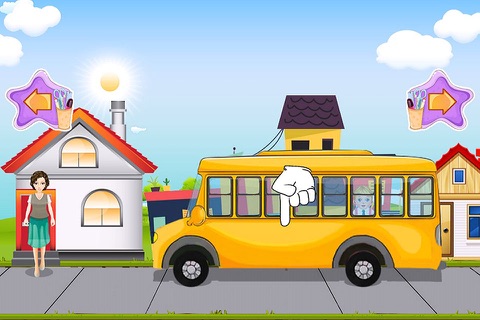 Little Baby First Day School -Memory & Coloring Learning games for kids, toddlers and girls screenshot 4