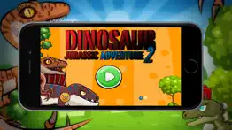 dinosaur jurassic adventure: fighting classic run games 2 iphone screenshot 1