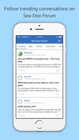 Game screenshot Sea-Doo Forum - For PWC enthusiasts mod apk