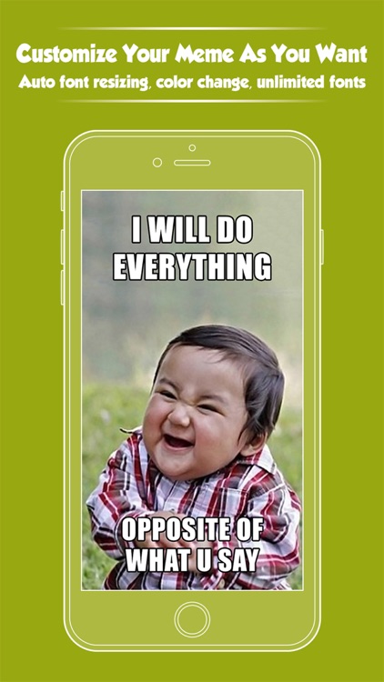 Funny Meme Maker Free - Create Great Memes, Generate Comic Pics Wallpapers screenshot-3