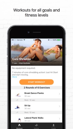 7 Minute Workout App by Track My Fitness screenshot 4