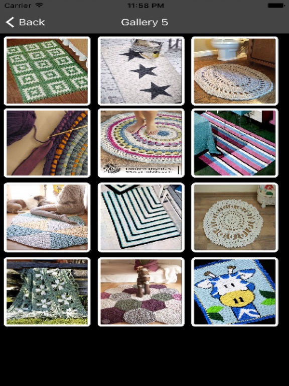 Screenshot #4 pour Crochet Rug Patterns