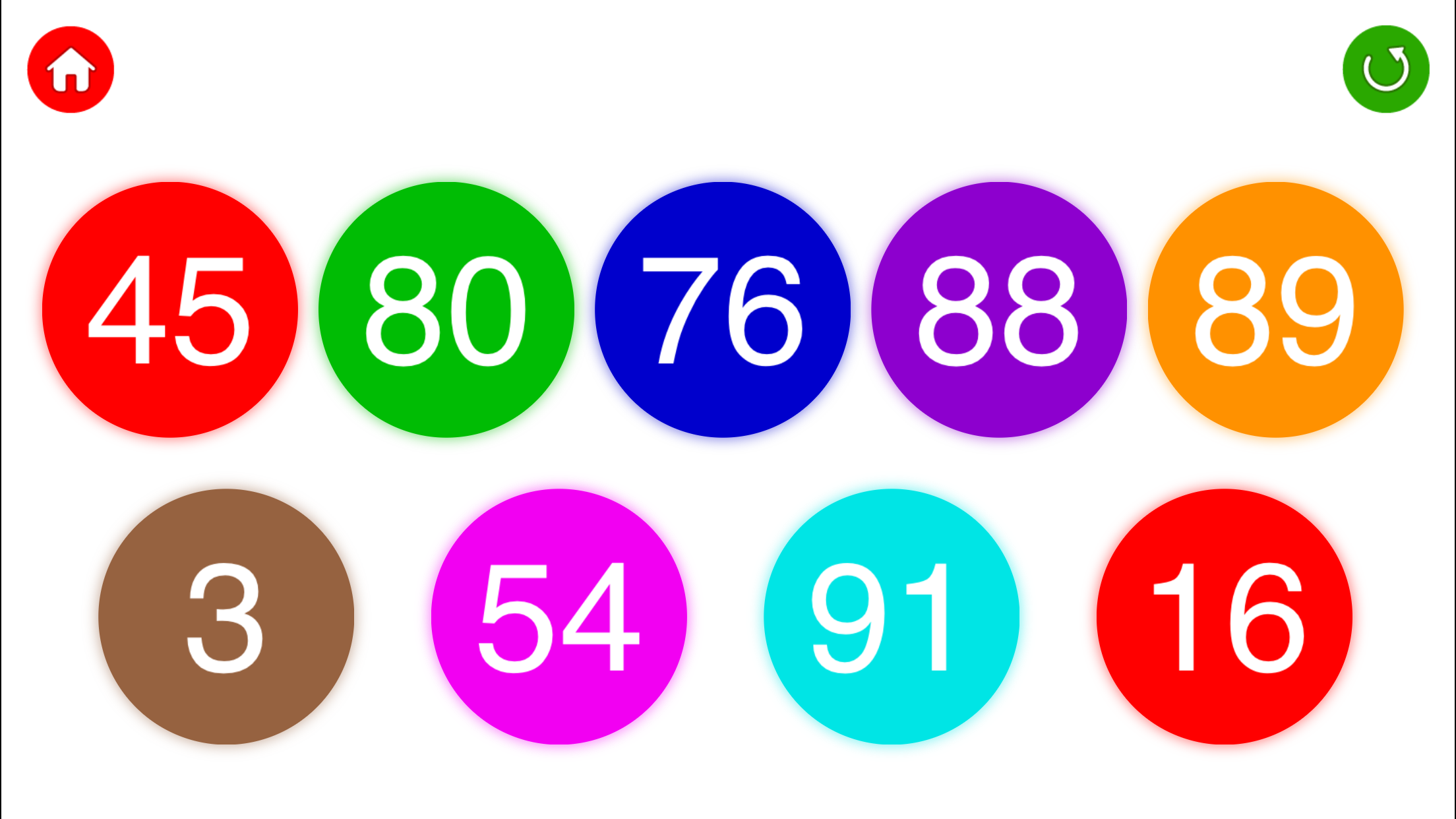 123 Touch the Numbers for preschool kids