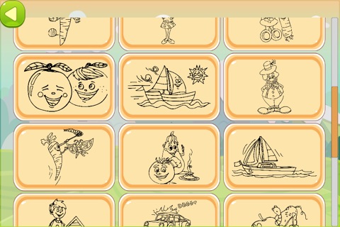 Vegetable Coloring Pages screenshot 4