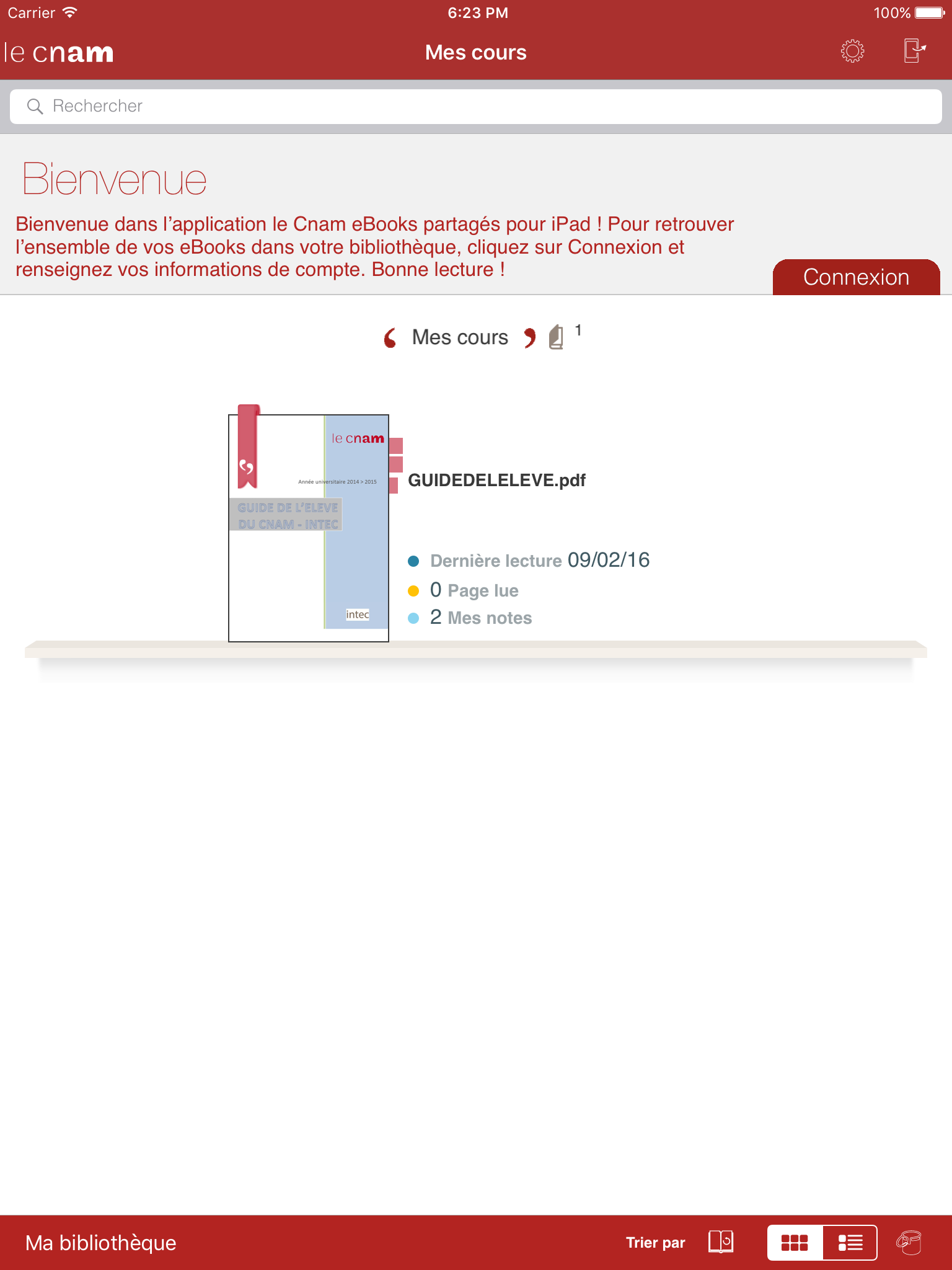 le Cnam eBooks partagés screenshot 5