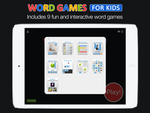 Screenshot #4 pour Word Games for Kids