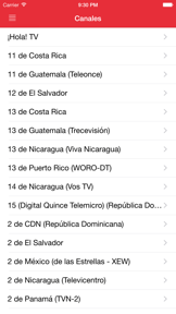 Televisión de Costa Rica CR screenshot