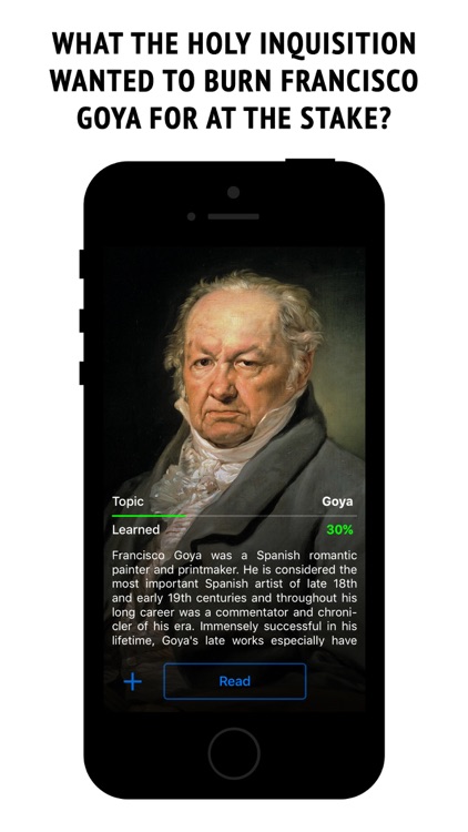 Goya - interactive biography