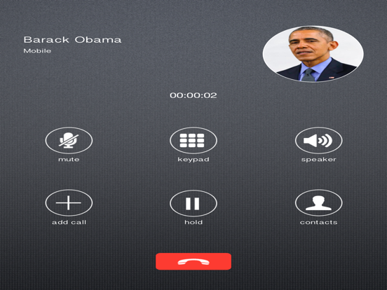 Fake Call. iPad screenshot 5 - Entertainment app