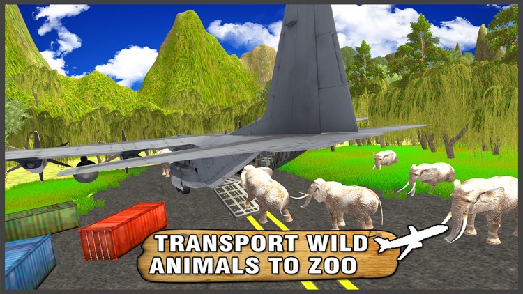 Cargo Plane Animal Transport screenshot-3
