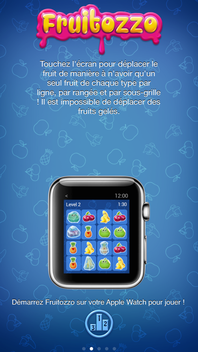 Screenshot #2 pour Fruitozzo : Jeu de sudoku fruitier pour Apple Watch