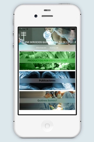 Producto Médico - PMI Servicios Quirúrgicos screenshot 2