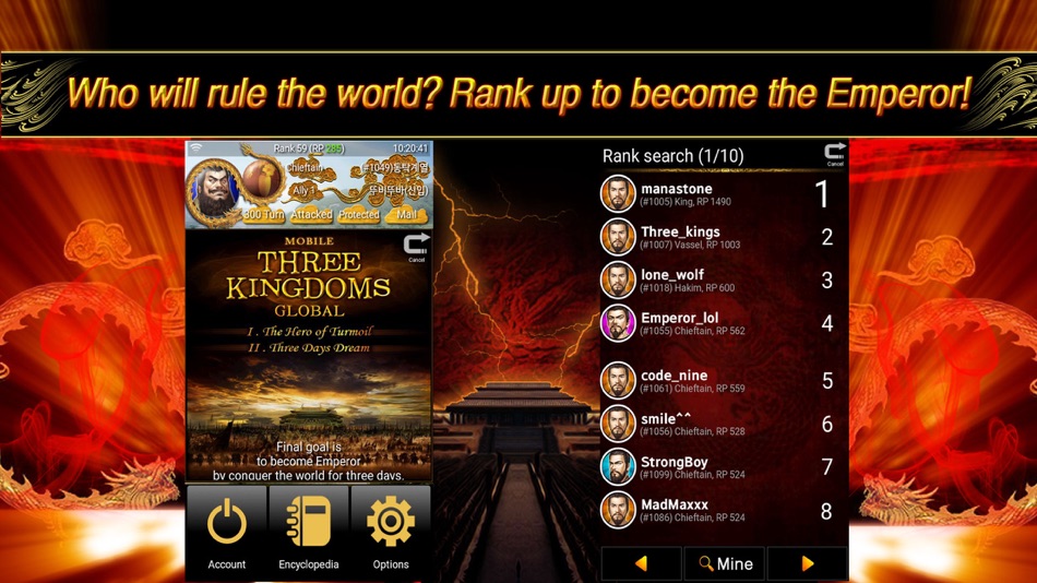 #5. Three Kingdoms Global (iOS) 由: manastone inc.