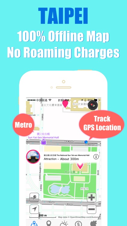 Taipei travel guide with offline map and metro transit by BeetleTrip screenshot-3