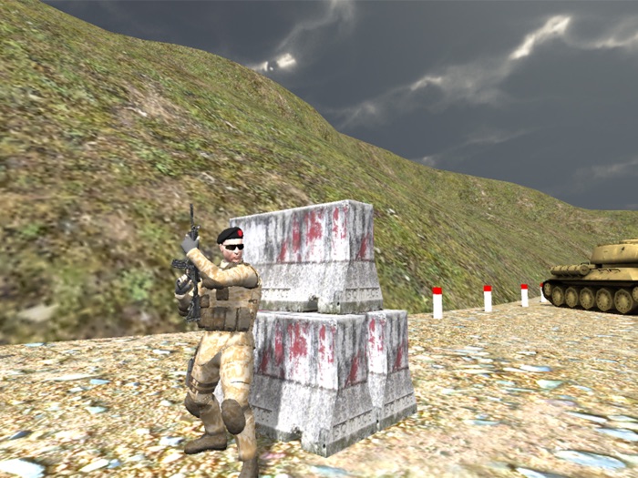 Cover Rifle - Ready Aim Fire