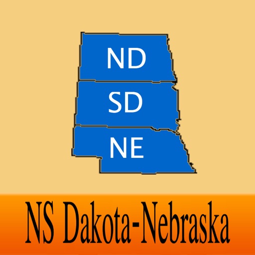 North and South Dakota-Nebraska: Fishing Lakes icon