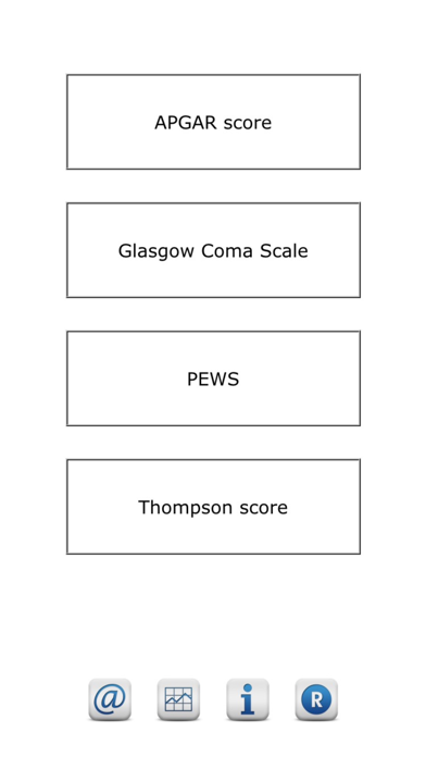 Screenshot #1 pour Pediatric scores