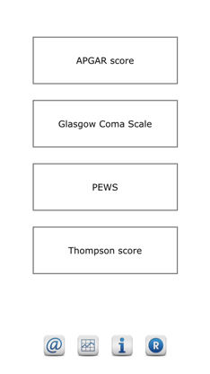 Pediatric scores screenshot 1