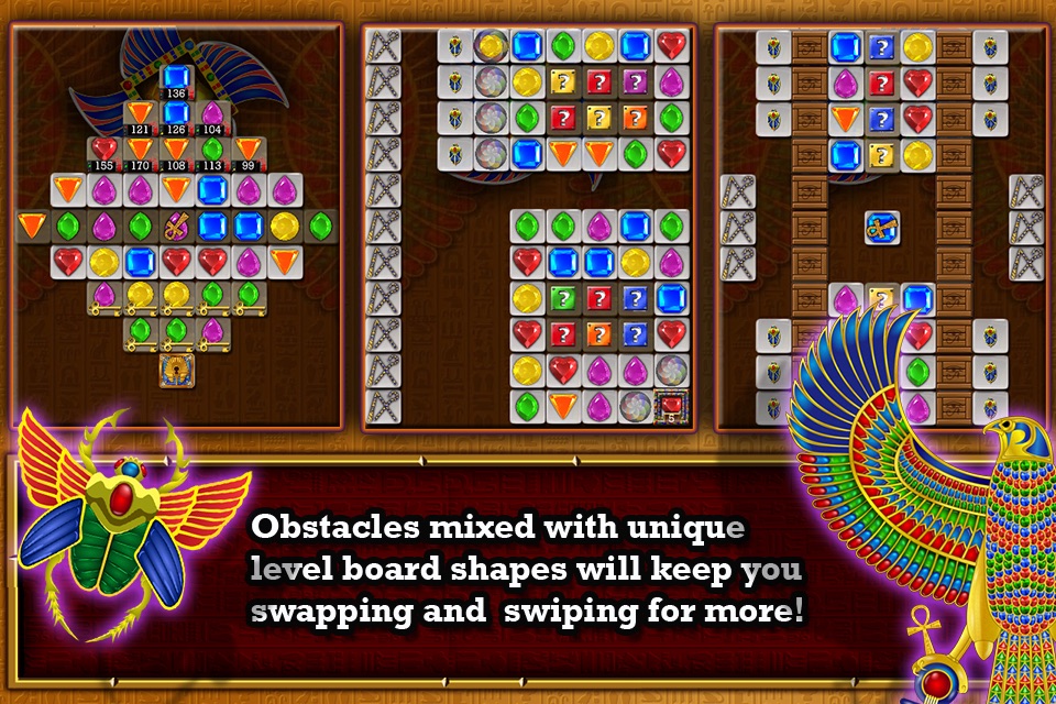 Jewel Drops 2 - Match three puzzle screenshot 4