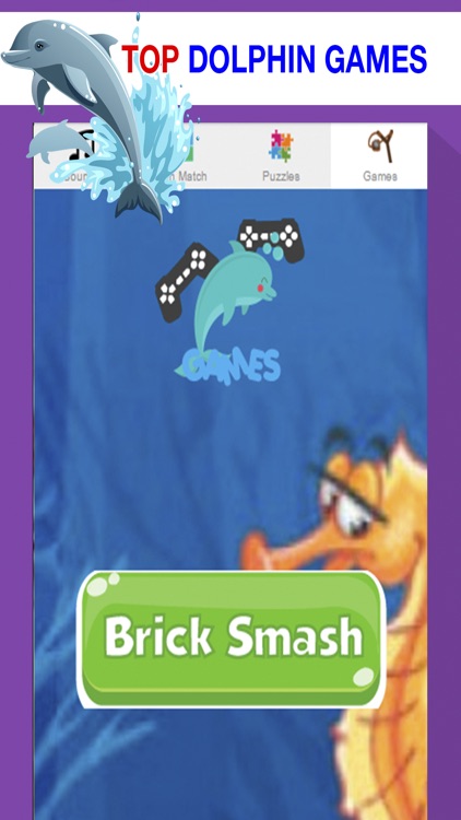 dolphin games free for kids - jigsaw puzzles & sounds