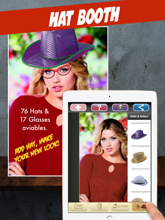 Hat Booth - Funny your photo