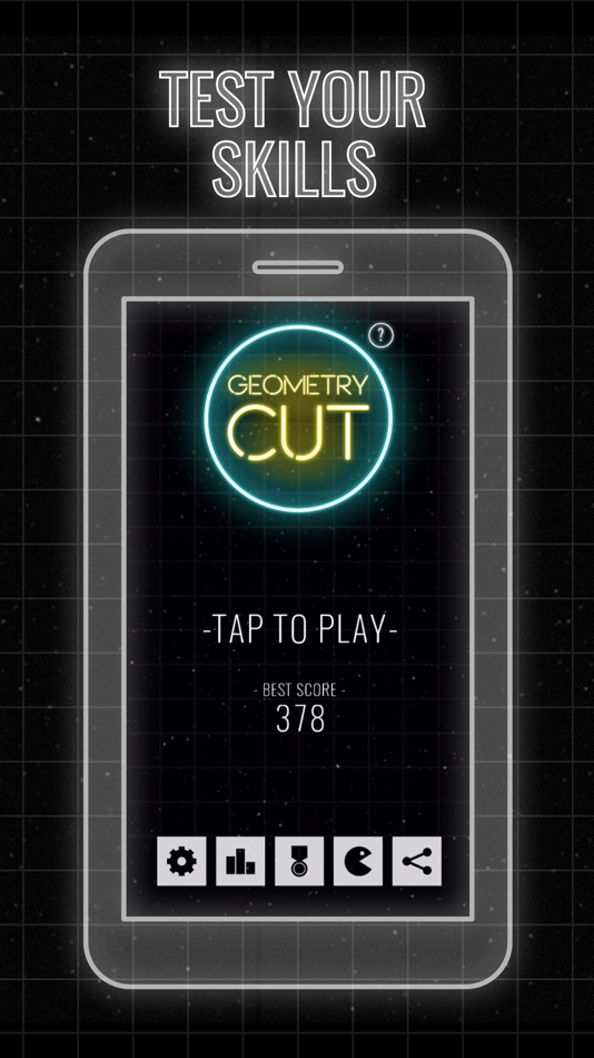 #5. Geometry Cut (iOS) 由: Tiny Games