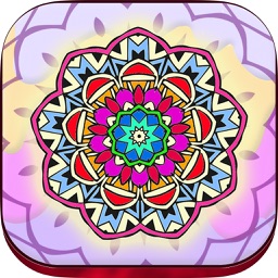 Mandalas Coloriage - Secret Garden jeu colorfy pour les adultes
