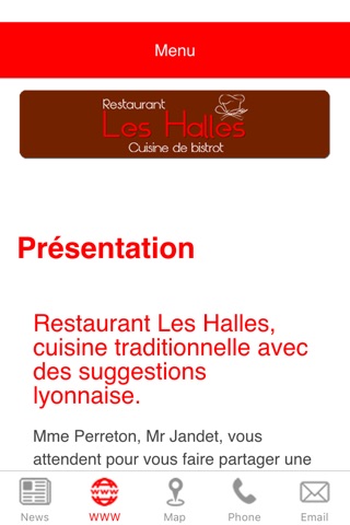 Restaurant Les Halles screenshot 2