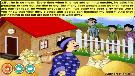 A greedy rich man (story and games for kids)