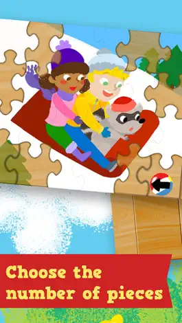 Game screenshot Kids Season Puzzles: Animated Spring, Summer, Fall and Winter Wooden Jigsaw Puzzle Games for Toddler and Preschool Boys and Girls apk