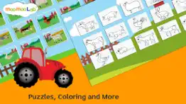 farm animals - barnyard animal puzzles, animal sounds, and activities for toddler and preschool kids by moo moo lab iphone screenshot 3