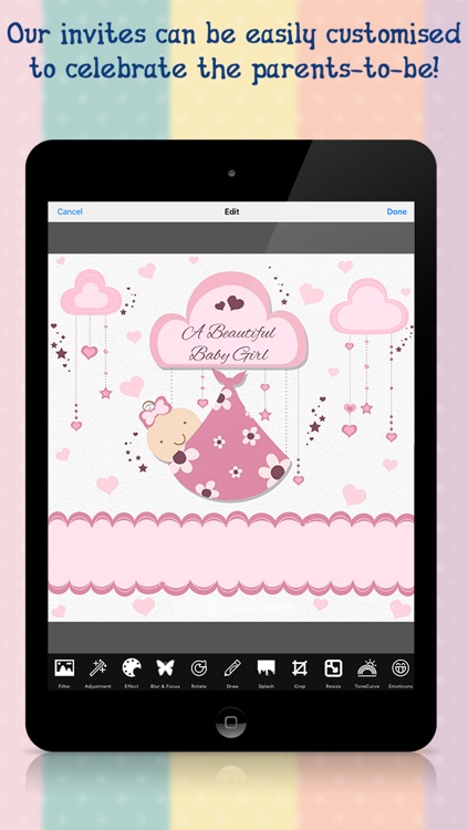 Baby Shower Invitations screenshot-3