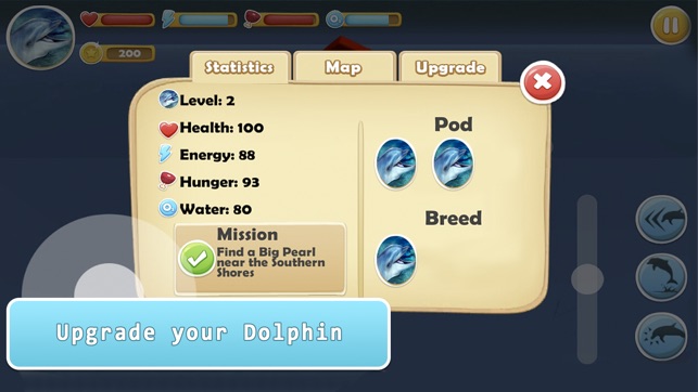 Sea Dolphin Simulator 3D Full(圖4)-速報App