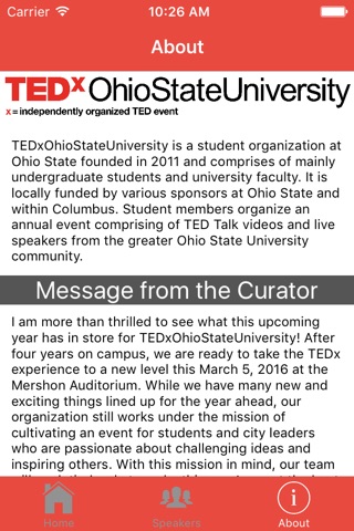 TEDxOhioStateUniversity screenshot 3