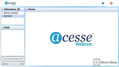 Screenshot #3 pour Acesse Webcast