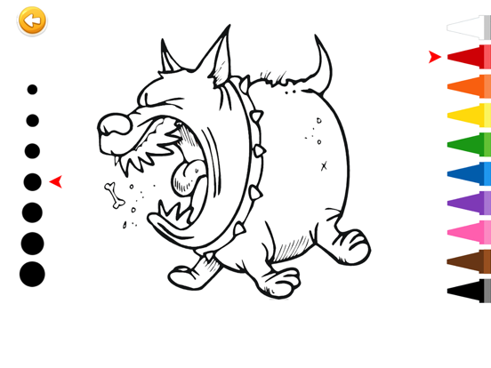 Screenshot #4 pour Chien & Chiot Coloriage Dessin Jeux Enfants