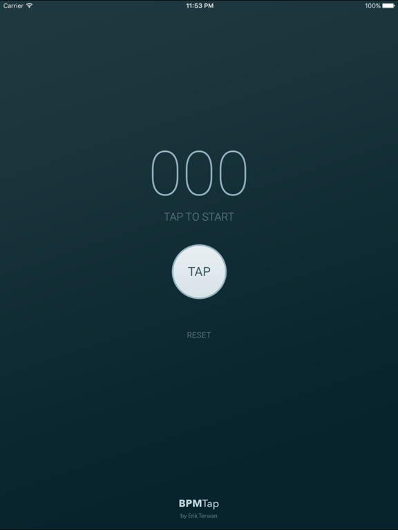 Screenshot #4 pour BPMTap - clean + simple