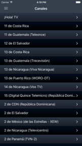 Televisión de Costa Rica screenshot