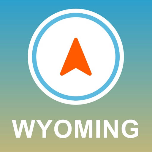 Wyoming, USA GPS - Offline Car Navigation icon