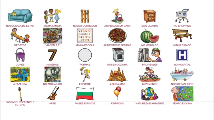 English Picture Dictionary for Portuguese Speakers