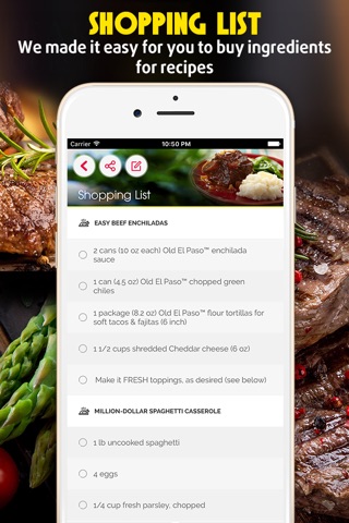 Yummy Beef Recipes Pro screenshot 3