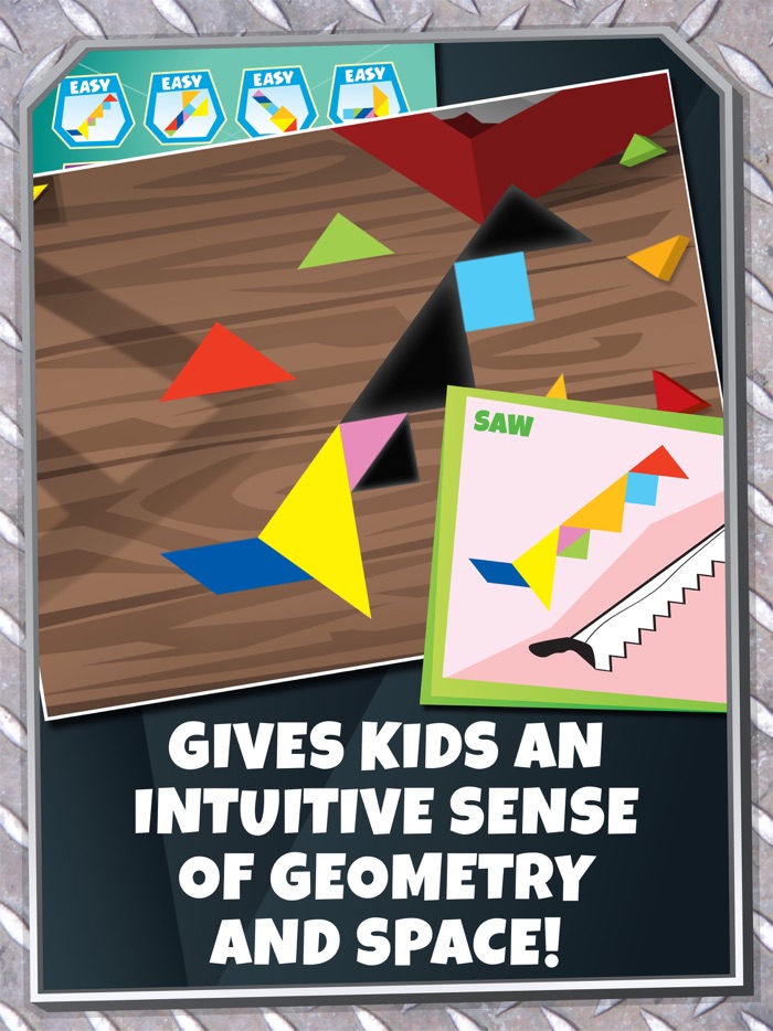 Kids Learning Puzzles Family Handyman Jr Tangram