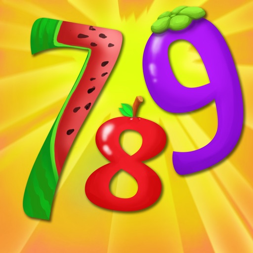 Seven ate Nine (789): Fruity Math Puzzle icon
